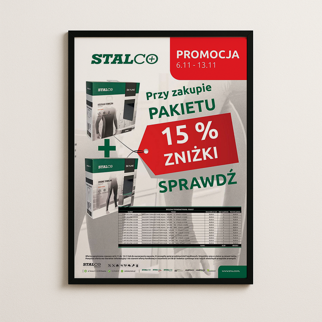 STALCO Plakat B2B